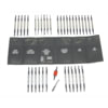 LTI Tools 620 Lockout Tool Set 35-Piece Grand Master Locksmith Automotive Lock Pick Set with Tension Wrench