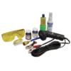 Mastercool 53351 Leak Detection Dye Kit Professional UV Leak Detection Kit with 50-Watt Mini Light Dyes Hose and Glasses