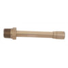Haltec 326 Air Chuck Air Chuck - Screw-on, Dual Foot, Large Bore, 1/2" NPT External Thread