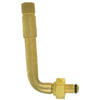 Haltec TV-5905 Tire Valve Stem Extension Tire Valve Stem Extension - Air/Liquid, 90-Deg Angle, Used with Tractor or Grader