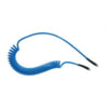 Prevost PUS268 Air Tool Hose Blue Premium Polyurethane 5/16-Inch ID x 26-Foot Spiral Coil Air Hose