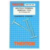 Thexton 583 Deutsch Terminal Release Tool Light Blue Deutsch Terminal Removal Tool for 16-Gauge Wire