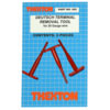 Thexton 582 Deutsch Terminal Release Tool Red Deutsch Terminal Removal Tool for 20-Gauge Wire
