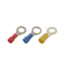 The Best Connection 2017F 12-10 3/8" Yellow Vinyl Ring Terminal 50 Pcs