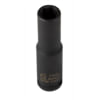 Sunex Tools 807MD Socket 7mm x 1/4" Drive 6-Point Deep Impact Socket in Chrome Molybdenum Alloy Steel w/ Radius-Corner Design
