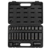 Sunex Tools 3326 Socket Set 3/8" Dr 12Pt SAE Master Impact Socket Set, 25 Pc.
