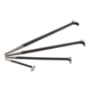 Sunex Tools 9804 Pry Bar 4-Piece Pry Bar Set with Rolling Head Hook and Point Design, High-Quality Chrome Vanadium Steel