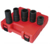 Sunex Tools 5685 Socket Set 5-Piece 1 in. Drive SAE and Metric Impact Socket Set in Chrome Molybdenum Alloy Steel
