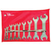 V8 Hand Tools 8109 Wrench Set 9-Pieces Super Thin Metric Wrench Set, 18 Sizes, 8mm to 32mm