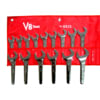 V8 Hand Tools 9215 Service Wrench Set, SAE, 15pc