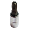 Vim Tools PFS4T27 Driver Bit Set T27 Torx Gun Metal Gray Driver Bit with 1/4 In. Square Drive Satin Socket