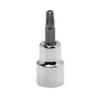 Vim Tools PFC4TR15 Socket Driver Bit TR15 Tamper Proof Security Stubby Torx Bit 1/4 In. Drive Chrome Plated Socket