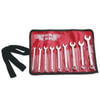 Vim Tools CW100 Wrench Set 9-Piece Imperial SAE Miniature 6-Point Box End Combination Wrench Set 1/8 to 3/8 In. [3.5.3-3.5.4]