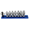 Vim Tools UJM400 Universal Joint Hardware Kit U-Joint Metric Hex Drivers, 3mm-10mm, w/ 1/4" Sq Drive, Magrail TL Base