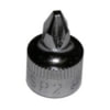 Vim Tools SFP6-P2 Driver Bit Set No 2 Phillips 1-Piece Impact Driver Bit 3/8 In. Square Drive Forged S2