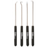 Ullman Devices CHP4 Hook and Pick Set 4-Pieces High Carbon Steel Hook and Pick Set, Cushion Handles