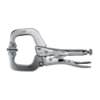 Vise Grip 6SP Pliers Swivel Pads C-Jaws Locking Clamp, 2-1/8-Inch Jaw Capacity, Heat-Treated Alloy Steel
