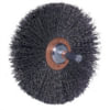 Weiler 17619 Power Wire Wheel Brush 2" Stem-Mounted .0118 1/4" Ste