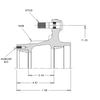 Webb 10209--ML Hub Assembly Hub Assembly, Driver Side (LH), Ductile Iron, 10 Studs, Outboard Mount