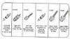 MEI 8938 A/C Expansion Valve Airsource Valve Core Assortment
