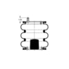 Triangle Suspension AS-4431 Suspension Air Spring Kit Triangle Air Spr - Triple Conv., Triangle Bellows # 6334, ContiTech