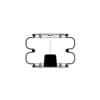 Triangle Suspension AS-4532 Suspension Air Spring Kit Triangle Air Spr - Double Conv., Triangle Bellows # 6336