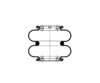 Triangle Suspension AS-4320 Suspension Air Spring Kit Triangle Air Spr - Double Conv., Triangle Bellows # 6325, ContiTech