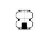Triangle Suspension AS-4428 Suspension Air Spring Kit Triangle Air Spr - Double Conv., Triangle Bellows # 6332, ContiTech