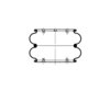 Triangle Suspension AS-4374 Suspension Air Spring Kit Triangle Air Spr - Double Conv., Triangle Bellows # 6329, ContiTech