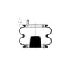 Triangle Suspension AS-4318 Suspension Air Spring Kit Triangle Air Spr - Double Conv., Triangle Bellows # 6316, ContiTech