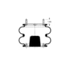 Triangle Suspension AS-4365 Triangle Air Spr - Double Conv., Triangle Bellows # 6316, ContiTech Bellows # FD 330-22