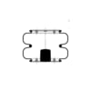 Triangle Suspension AS-4545 Suspension Air Spring Kit Double Convoluted Air Spring