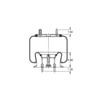 Triangle Suspension AS-8441 Suspension Air Spring Kit Triangle Air Spr - Rolling Lobe, Triangle Bellows # 6363, ContiTech