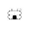 Triangle Suspension AS-4345 Suspension Air Spring Kit Triangle Air Spr - Double Conv., Triangle Bellows # 6329, ContiTech