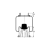 Triangle Suspension AS-8358 Suspension Spring Saddle Triangle Air Spr - Rolling Lobe, Triangle Bellows # 6364, ContiTech