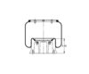 Triangle Suspension AS-8364 Suspension Air Spring Kit Triangle Air Spr - Rolling Lobe, Triangle Bellows # 6365, ContiTech