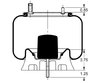Triangle Suspension AS-8492 Suspension Air Spring Kit Triangle Air Spr - Rolling Lobe, Triangle Bellows # 6362, ContiTech
