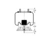 Triangle Suspension AS-8569 Suspension Air Spring Kit Triangle Air Spr - Rolling Lobe, Triangle Bellows # 6428, ContiTech