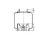 Triangle Suspension AS-8394 Suspension Air Spring Kit Triangle Air Spr - Rolling Lobe, Triangle Bellows # 6363, ContiTech