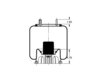 AS-8500 by TRIANGLE SUSPENSION - Triangle Air Spr - Rolling Lobe, Triangle Bellows # 6363, ContiTech Bellows # 9 10-16