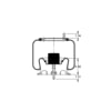 AS-8549 by TRIANGLE SUSPENSION - Triangle Air Spr - Rolling Lobe