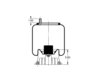 Triangle Suspension AS-8552 Suspension Air Spring Kit Triangle Air Spr - Rolling Lobe, Triangle Bellows # 6364, ContiTech