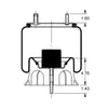Triangle Suspension AS-8424 Suspension Air Spring Kit Triangle Air Spr - Rolling Lobe, Triangle Bellows # 6378, ContiTech
