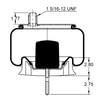 Triangle Suspension AS-8538 Suspension Air Spring Kit Triangle Air Spr - Rolling Lobe, Triangle Bellows # 6415, ContiTech