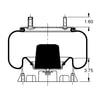 Triangle Suspension AS-8319 Suspension Air Spring Kit Triangle Air Spr - Rolling Lobe, Triangle Bellows # 6361, ContiTech