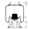 Triangle Suspension AS-8973 Suspension Spring Saddle Triangle Air Spr - Rolling Lobe