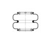 Triangle Suspension AS-4369 Suspension Air Spring Kit Triangle Air Spr - Double Conv., Triangle Bellows # 6328, ContiTech