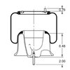 Triangle Suspension AS-8999 Suspension Air Spring Kit Triangle Air Spr - Rolling Lobe