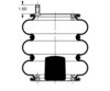 Triangle Suspension AS-4703 Suspension Air Spring Kit Triangle Air Spr - Triple Conv., ContiTech Bellows # FT 330-29