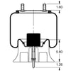 Triangle Suspension AS-8740 Suspension Air Spring Kit Triangle Air Spr - Rolling Lobe